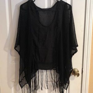 Black blouse size L